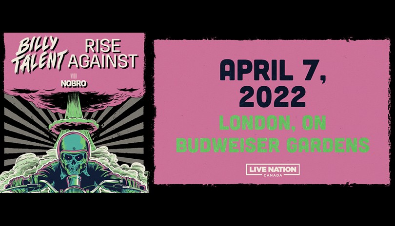 Billy Talent & Rise Against With special guests NOBRO